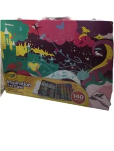 Beschreibung lesen Crayola Inspiration Kunst Etui Malset 140 Stück Alter 5+ BRANDNEU - Bild 1 von 6