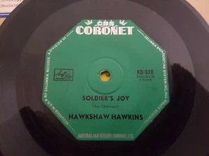 SOLDIER'S JOY by HAWKSHAW HAWKINS RARE OZ 1959 PRESS CORONET - Picture 1 of 2