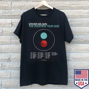 The Overview Tour Porcupine Tree Steven Wilson T Shirt Full Size S-5XL TT832 - Picture 1 of 3