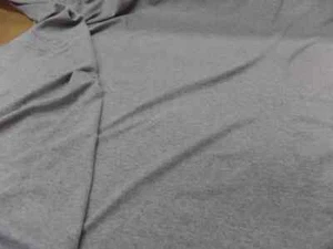 Heather Grey Viscose Jersey Fabric - Picture 1 of 6
