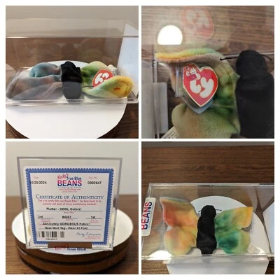 Flutter Authenticated Beanie Baby 3rd 1st Gen - MWNMT - Wear at Fold - Image 1 of 4