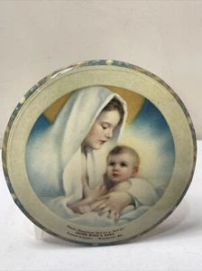 Imagen de colección publicitaria funeraria Maryland religiosa madre María bebé Jesús - Imagen 1 de 8