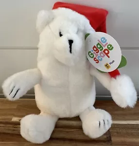 3K) Giggle Scape Weihnachten Plüsch Eisbär Nikolausmütze Ziel exklusiv - Bild 1 von 4