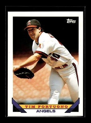 1993 Topps #320 Tim Fortugno (NM+)(BAS) - Image 1 of 2