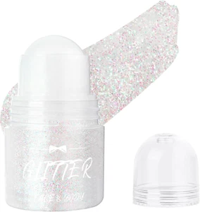 Roll-On Body Glitter Gel, Mermaid Sequins Liquid Glitter Gel for Party Festival - Picture 1 of 12