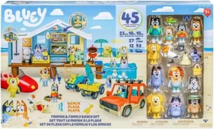 Bluey Friends & Family Mega Beach Bash 45+ Piece Exclusive Set - Picture 1 of 7