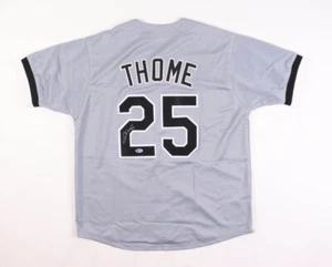 Jim Thome Signed Chicago White Sox Jersey (Beckett COA) 612 HR's / MLB HOF 2018 - Picture 1 of 6