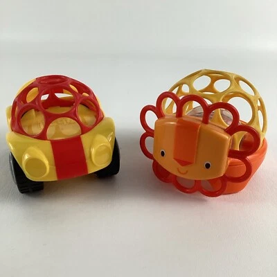 Oballs Go Grippers Push Along Легкий захват Транспортные средства Детская Игрушка Лев Поппер Багги - Изображение 1 из 4