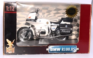 Nuevo 1/12 Road Legends BMW R100-RS policía fundición a presión metal Yat Ming 95013 - Imagen 1 de 5