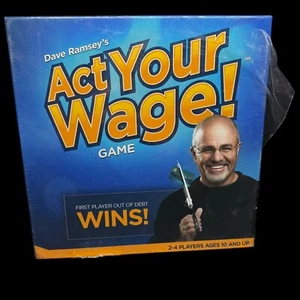 Dave Ramsey's Act Your Wage Brettspiel neu zerrissen Kunststoff finanzielle Bildung - Bild 1 von 8