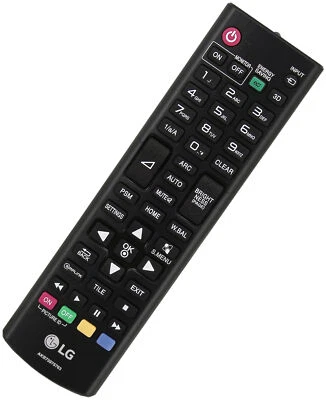 Genuine AKB73975763 LG TV Remote Control for 42LS53A, 42LS55A, 42LS73B, 42LS73B - Image 1 of 4