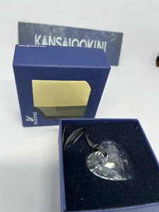Collar Colgante Corazón Cristal Swarovski Grande COMO ESTÁ Caja Dañada - Imagen 1 de 6