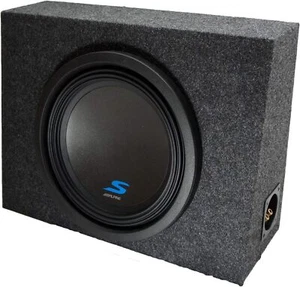 Alpine Konvolut kompatibel mit Universal Fahrzeugen W12D4 Single 12" geladene Subbox - Bild 1 von 9