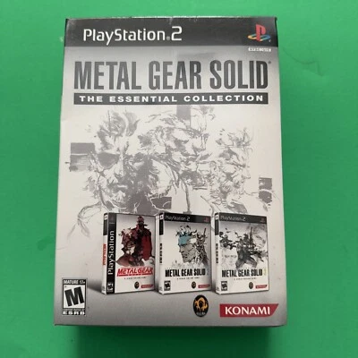 Metal Gear Solid The Essential Collection Playstation 2 PS2 New Factory Sealed - Image 1 of 4