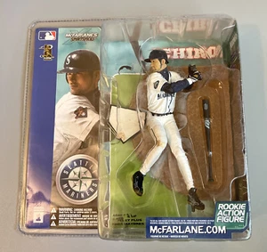 MCFARLANE ICHIRO SUZUKI ACTION FIGURE Seattle Mariners MLB (2002) NUOVO - Foto 1 di 5