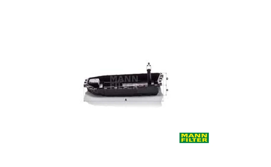 Caja de cambios automática filtro hidráulico Mann-Filter H 50 001 para BMW Serie 3, 5, X3, X5 Foto 1 de 4