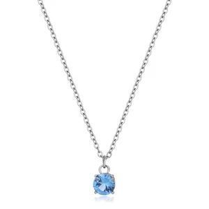 S'AGAPO DAZZLY COLLANA DA DONNA IN ACCIAIO PUNTO LUCE CON ZIRCONE SDZ04 (2939) - Foto 1 di 3