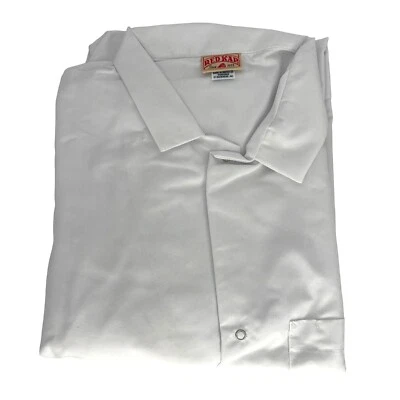 Red Kap Lab Coat Unisex White 80/20 KP70WH5 Size 4XL Never Worn - Image 1 of 4