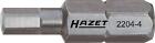 HAZET Schrauberbit 2204-4 25mm Nickel-Chrom-Molybdänstahl