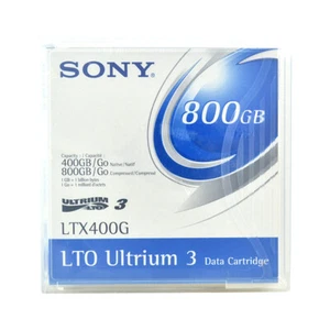 Sony LTO-3 lto Ultrium 3 Data Tape Cartridge 400/800GB LTX400G - Bild 1 von 3