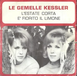 DISCO 45 GIRI LE GEMELLE KESSLER – L'ESTATE CORTA / È FIORITO IL LIMONE - Foto 1 di 2
