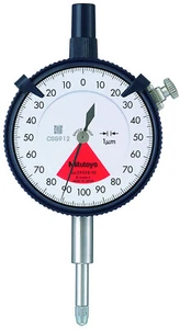 Mitutoyo 2901SB-10 - Dial Indicator Std .001mm - .16mm, 8mm Stem, M2.5X0.45, FB - Foto 1 di 2