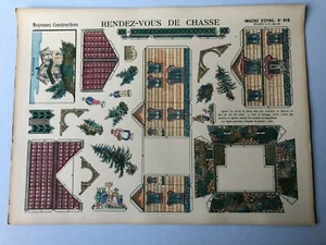 Imagen D'Epinal Medio Construcciones Pellerin 916 Cita De Chasse - Imagen 1 de 2