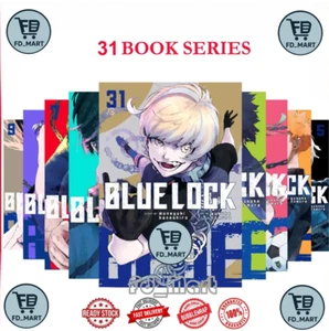 Manga Blue Lock de Yusuke Nomura Vol.1-31 Inglés (JUEGO MEDIO/COMPLETO) DHL EXPRESS - Imagen 1 de 8