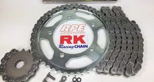 2010-2013 Honda VT750 RS Shadow RK XRE 525 OEM Chain and Sprockets Kit - Bild 1 von 5