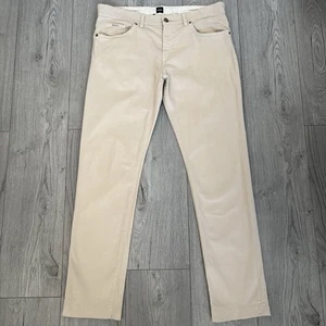 Hugo Boss Beige Stretch Chino Hose 34X30 Slim Fit Herren Smart Freizeithose - Bild 1 von 11