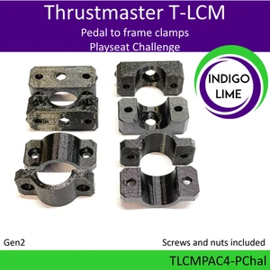 Playseat Challenge Thrustmaster T-LCM pedal to frame clamps (TLCM) - Picture 1 of 4