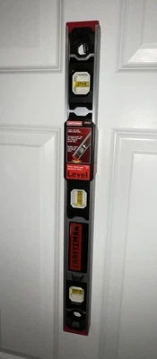 Craftsman 24” Heavy Duty Aluminum Frame Level # 39254 - USA - NOS - Image 1 of 4