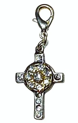 Novo John Wind ARTE MÁXIMA Encantos da Moda para Pulseira Colar Cristais Cruzados - Imagem 1 de 4