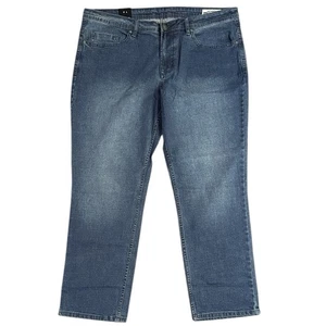 Buffalo David Bitton Jackson Straight Stretch Blau Jeans Herren 38x28 Neu mit Etikett - Bild 1 von 10