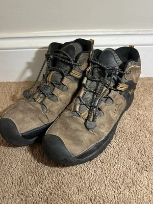 Bota impermeable Keen Targhee Mid marrón talla 6 niño grande Foto 1 de 4