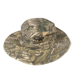 Outdoor Research Helios Sun Hat Medium Realtree Camo Bucket Boonie Fishing Hike - Picture 1 of 13
