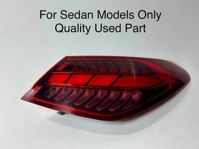 2022 2023 2024 Mercedes C300 Sedan Tail Light Outer Right Passenger OEM TESTED - Image 1 of 4