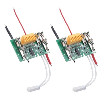 2 StüCk PCB Schaltkreis  Board Teile 18V Batterie Chip PCB Board Ersat1269 - Bild 1 von 4