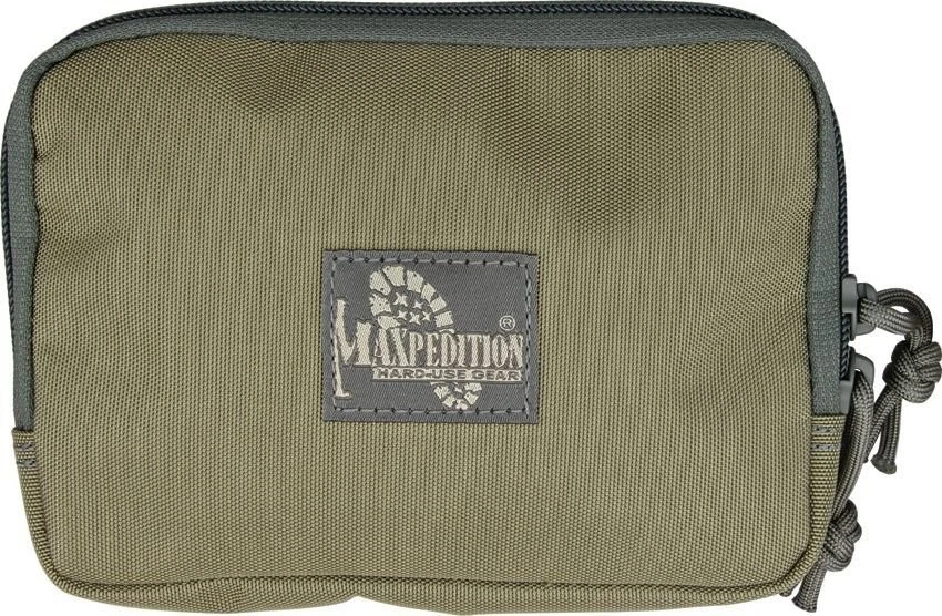 Maxpedition Caqui Follaje Gancho y Lazo 5" x 7" Bolsillo con Cremallera - 3525KF Foto 1 de 1