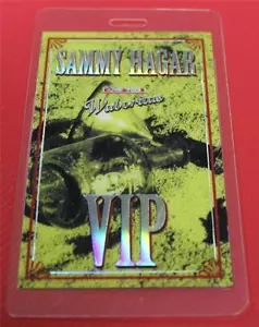 Pass Backstage Vintage Sammy Hagar and the Waboritas Laminato VIP PELLICOLA OLOGRAFICA - Foto 1 di 1