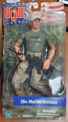 Figura de acción Hasbro 2002 GI Joe 26th MARINE DIVISION 12" ¡NUEVA DE COLECCIÓN! Foto 1 de 2
