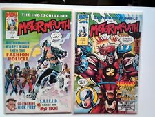 Marvel Comics UK Motormouth #1 & #2 The Indescribable Nick Fury  June 1992 VF/NM