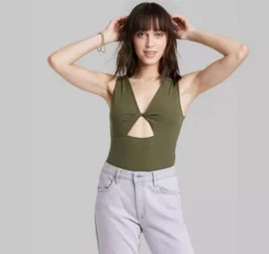 Wild Fable Bodysuit Twist Front - Picture 1 of 3