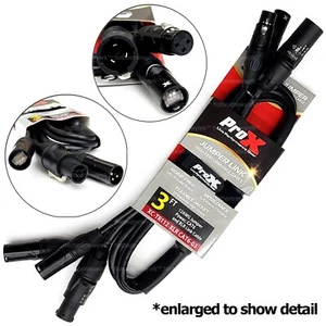 ProX 12AWG Jumper Power CAT6 XLR TR1 Link Cable 3:3 Wire 3ft XC-TR112-XLRCAT6-03 - Picture 1 of 4