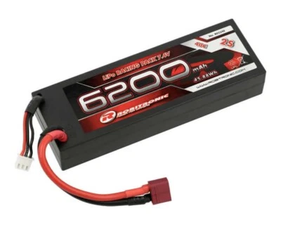 Robitronic LiPo Battery 6200mAh 2S 40C T-Plug R05240 modellismo - Immagine 1 di 4