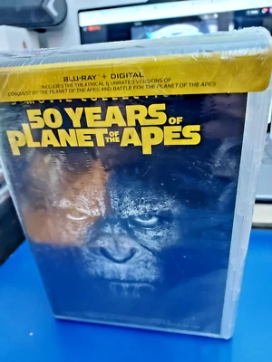 50 Years of Planet of the Apes 9-Movie Collection 4K UHD & Blu-ray NEW! - Image 1 of 4