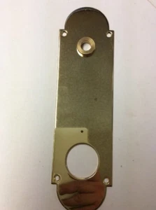 NOS Baldwin piastra maniglia porta ottone lucido 8080-030 - Foto 1 di 6