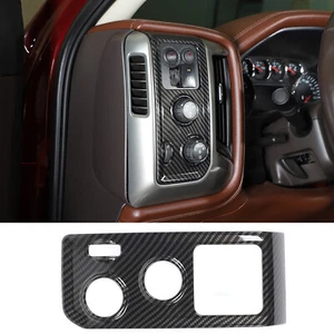 Interior Headlight Switch Button Panel Trim for Chevy Silverado GMC SIERRA 14-18 - Picture 1 of 8