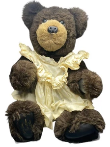Beaver Valley Giunto Orso Marrone Cioccolato 1986 Kaylee Milano Firmato 62/1000 - Foto 1 di 11