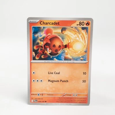 Charcadet 039/193 Pokemon SV02: Paldea Evolved Common NM - Image 1 of 2